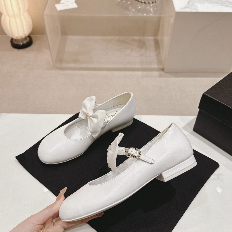 Ch*el flat shoes